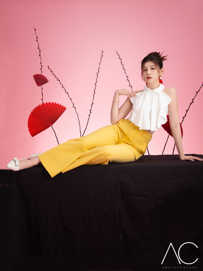 Side Pokcet Long Pants AC763