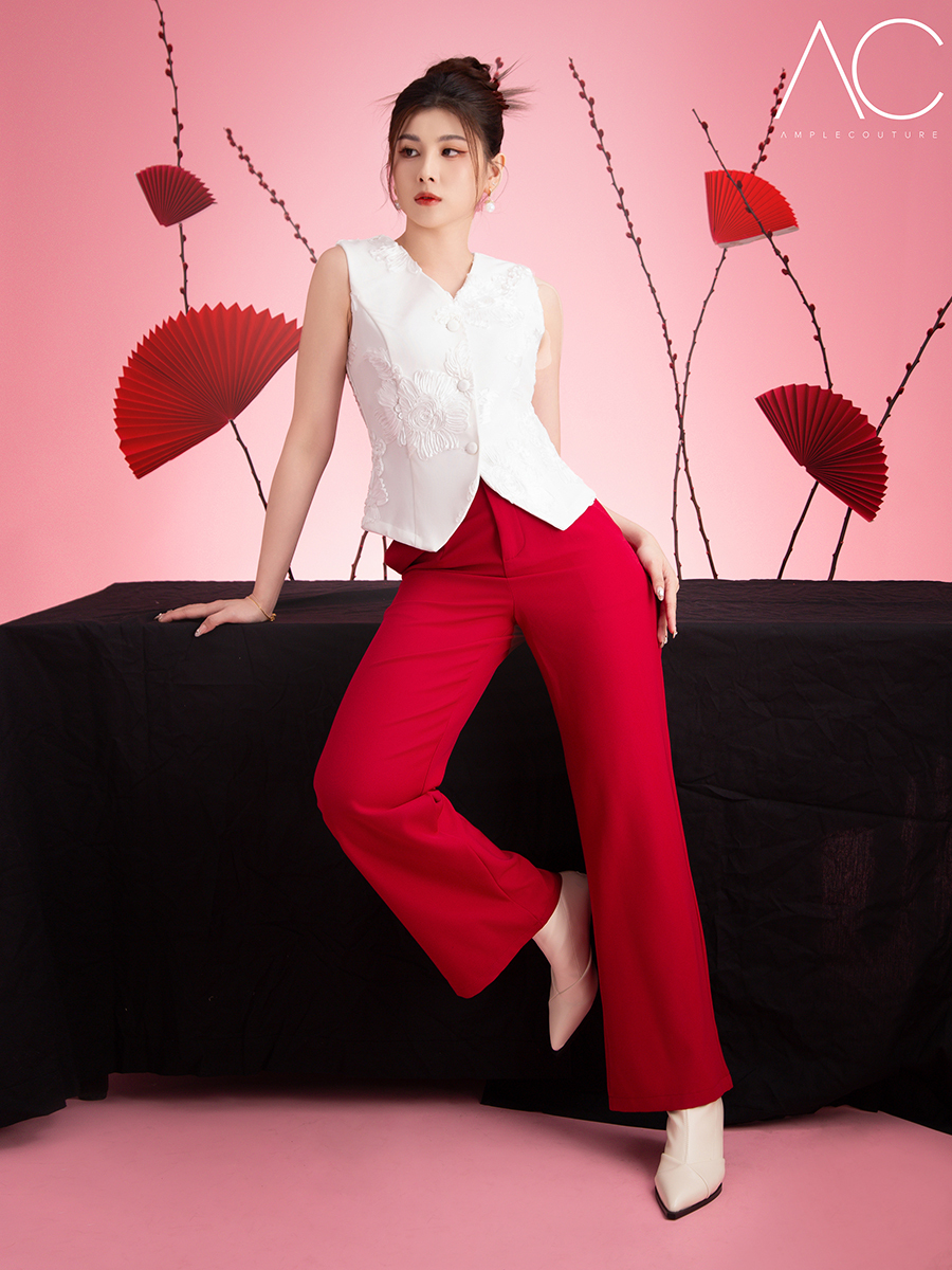 Side Pokcet Long Pants AC763