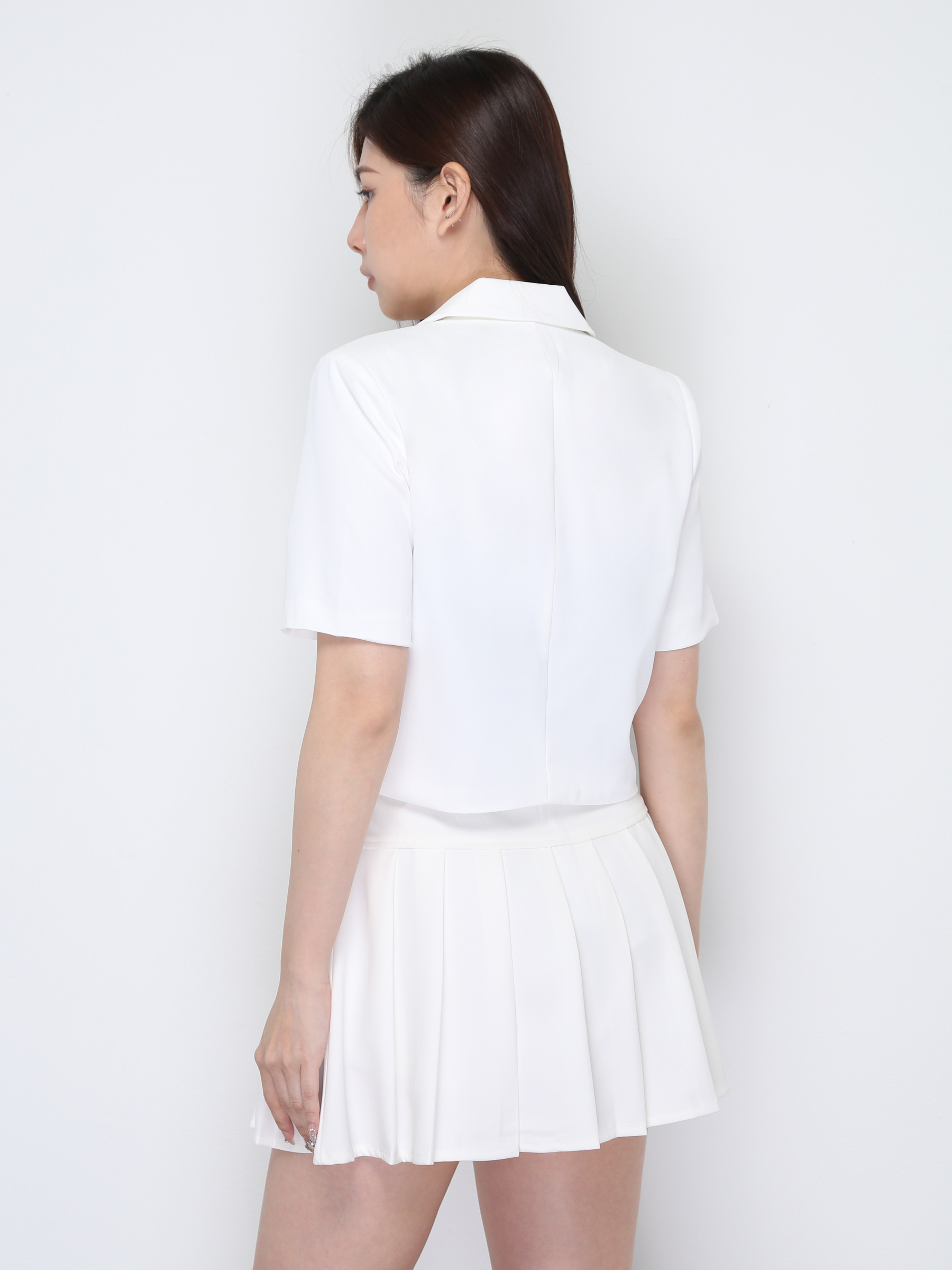 Short Sleeve Front Pocket Top 39048