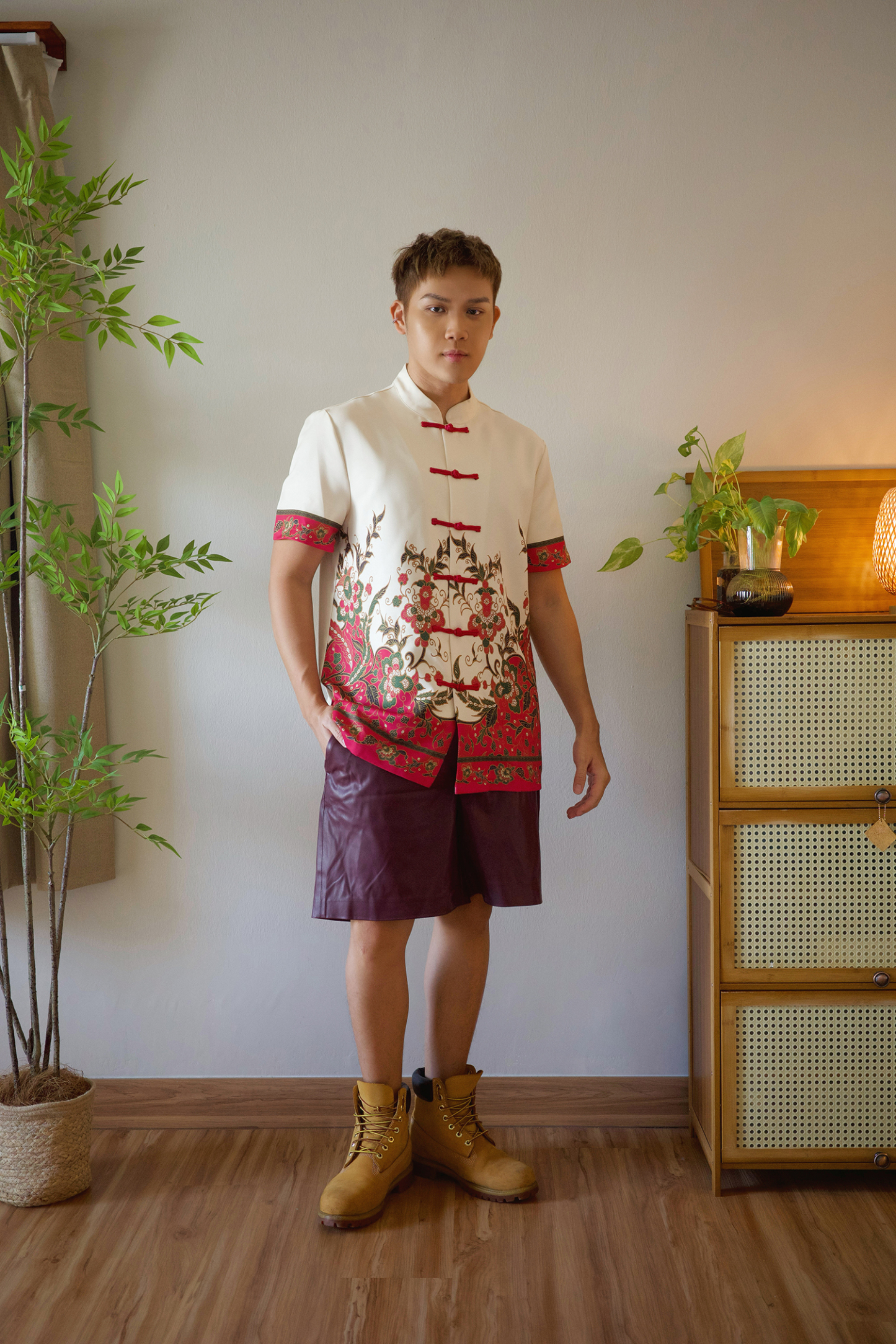 Vintage Batik Print Top - Boy AC867