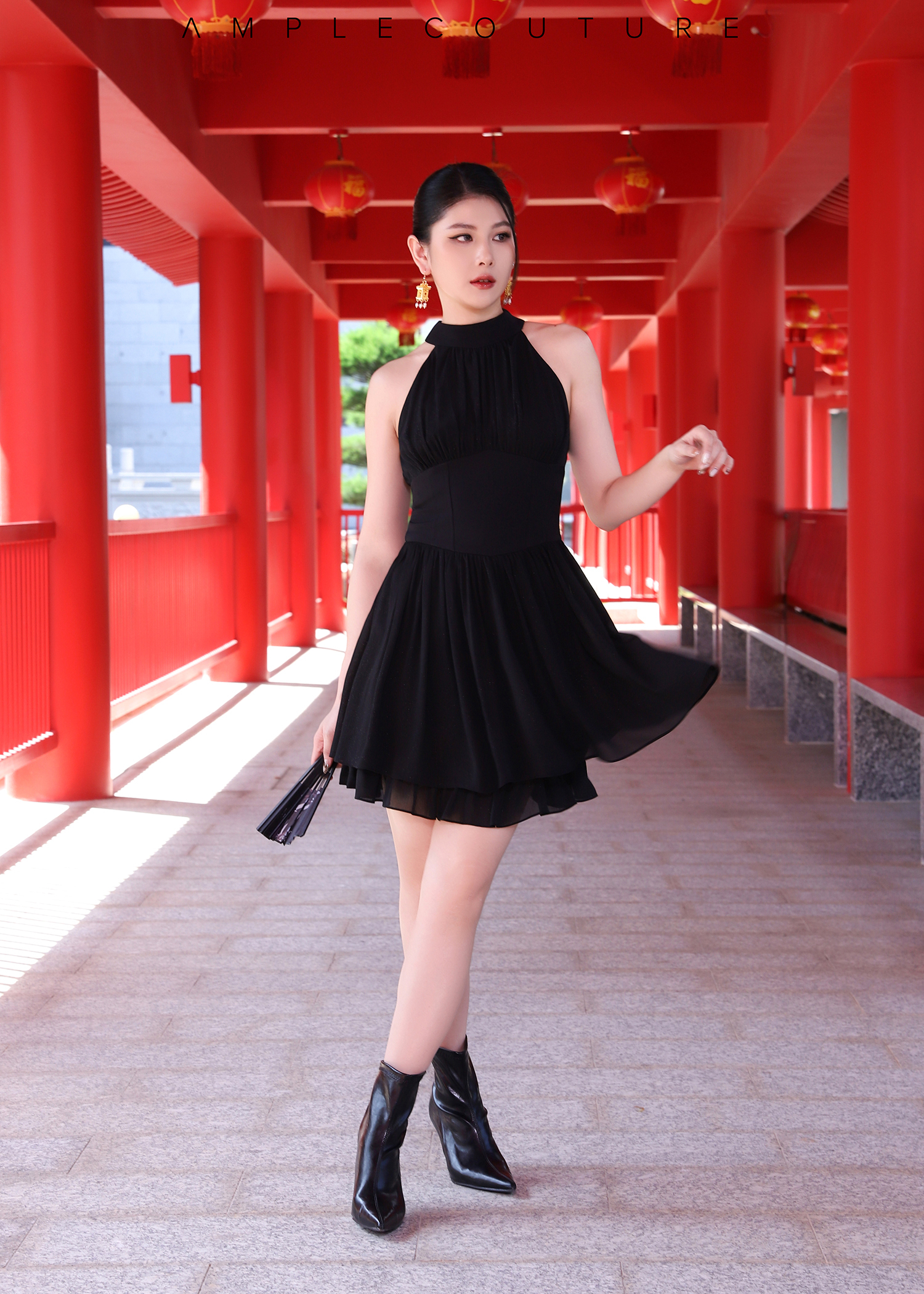 Halter Elegant Wear Dress AC931