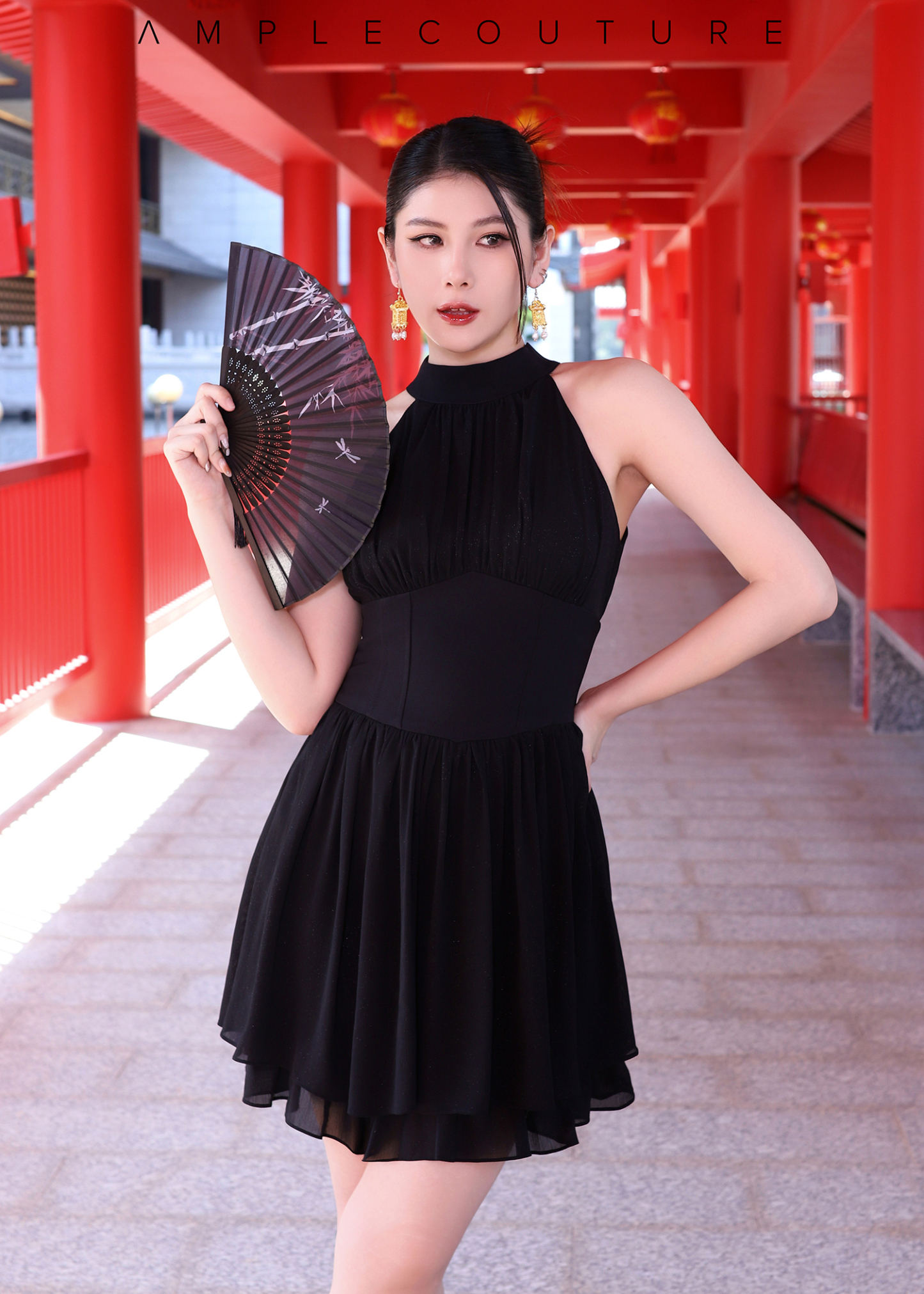 Halter Elegant Wear Dress AC931