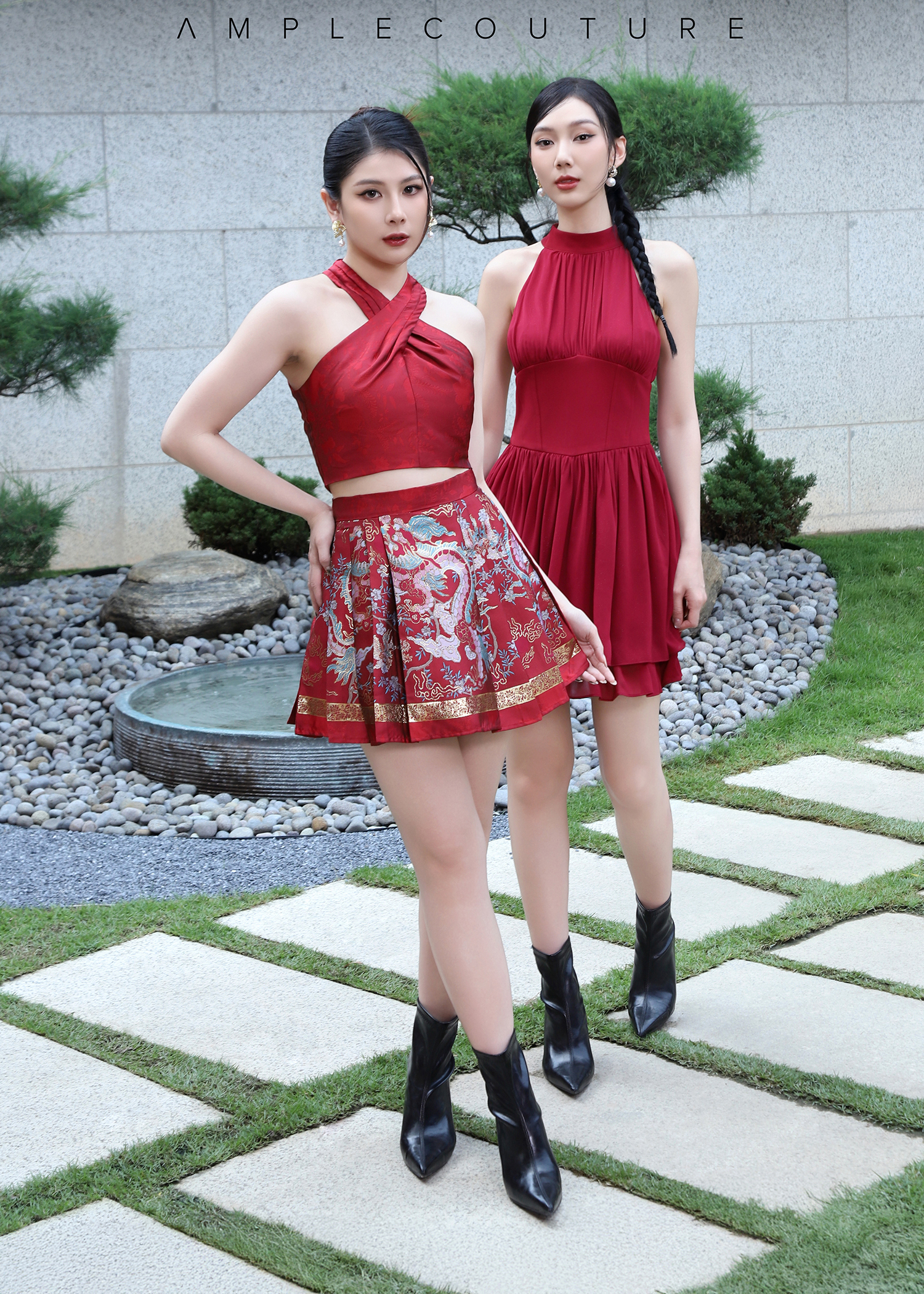 Halter Elegant Wear Dress AC931