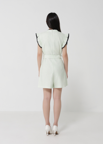 Floral With Belt Jumpsuit 30322