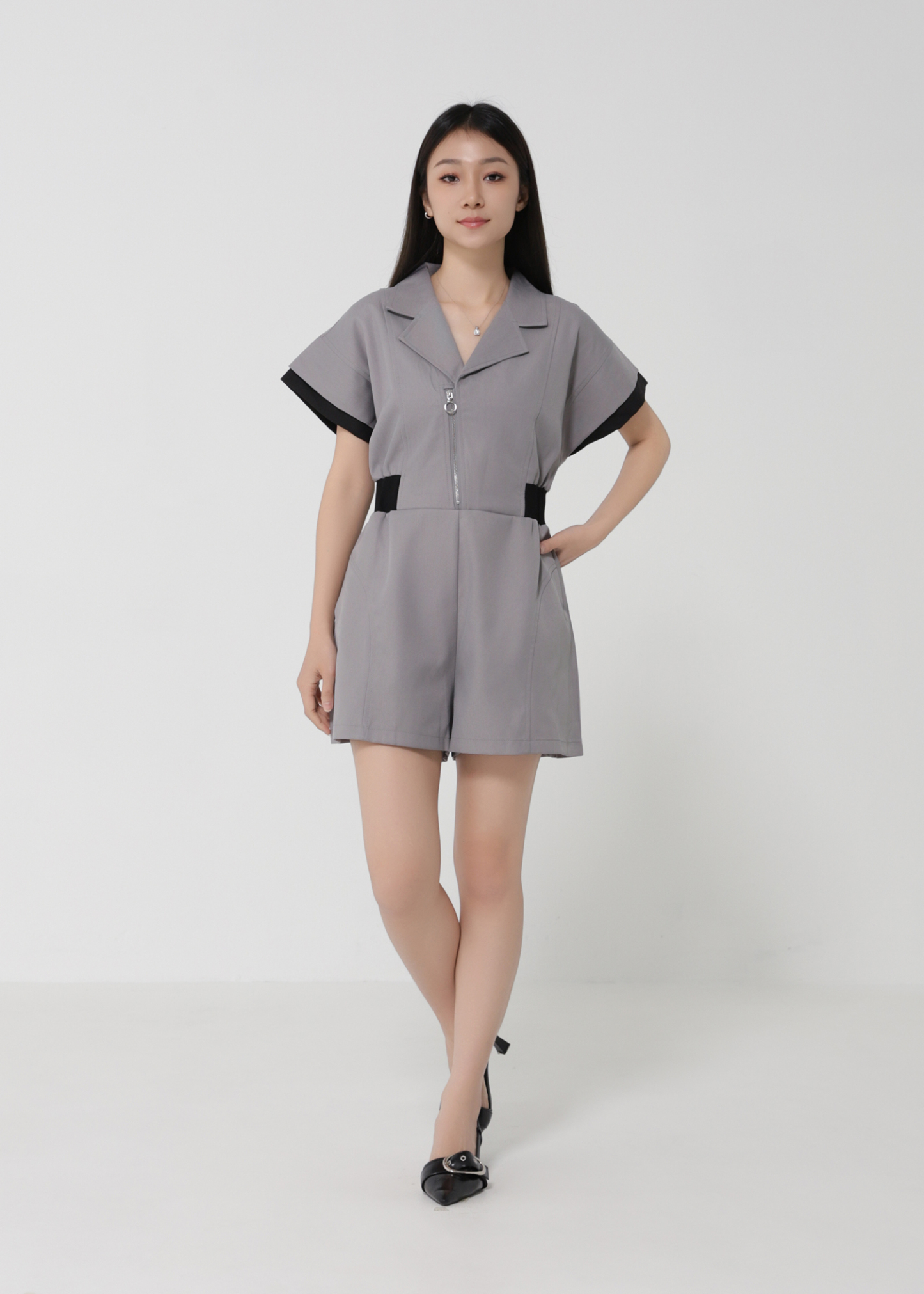 Front Zip Jumpsuit 30452