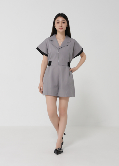Front Zip Jumpsuit 30452