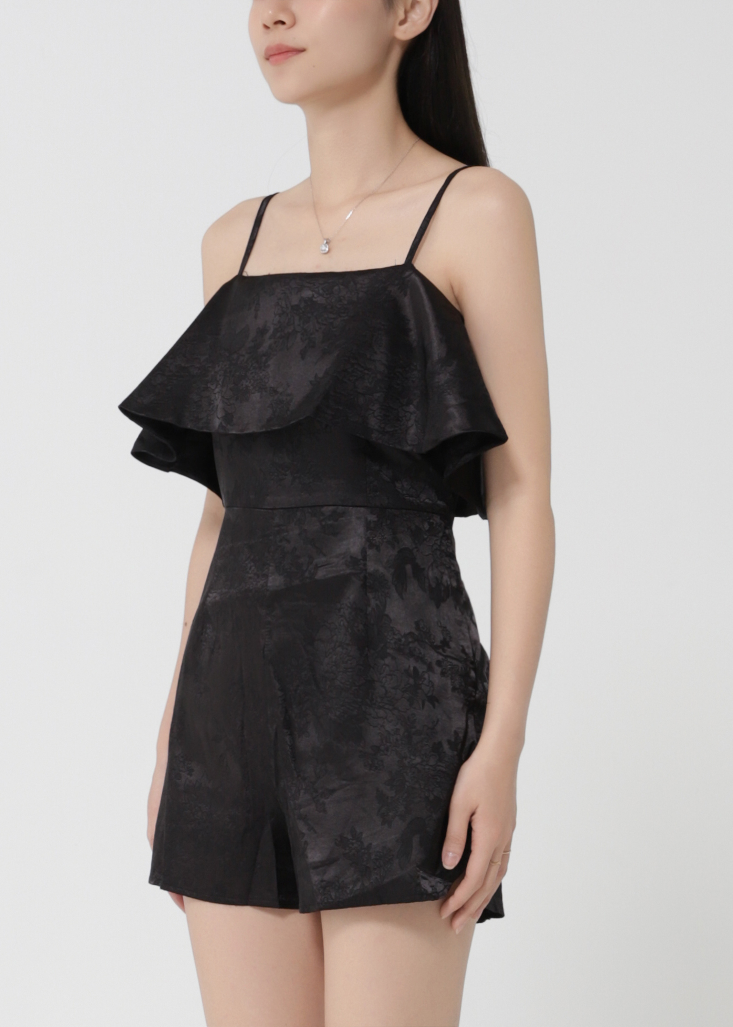 Sleeveless Ruffles Floral Jumpsuit 30780