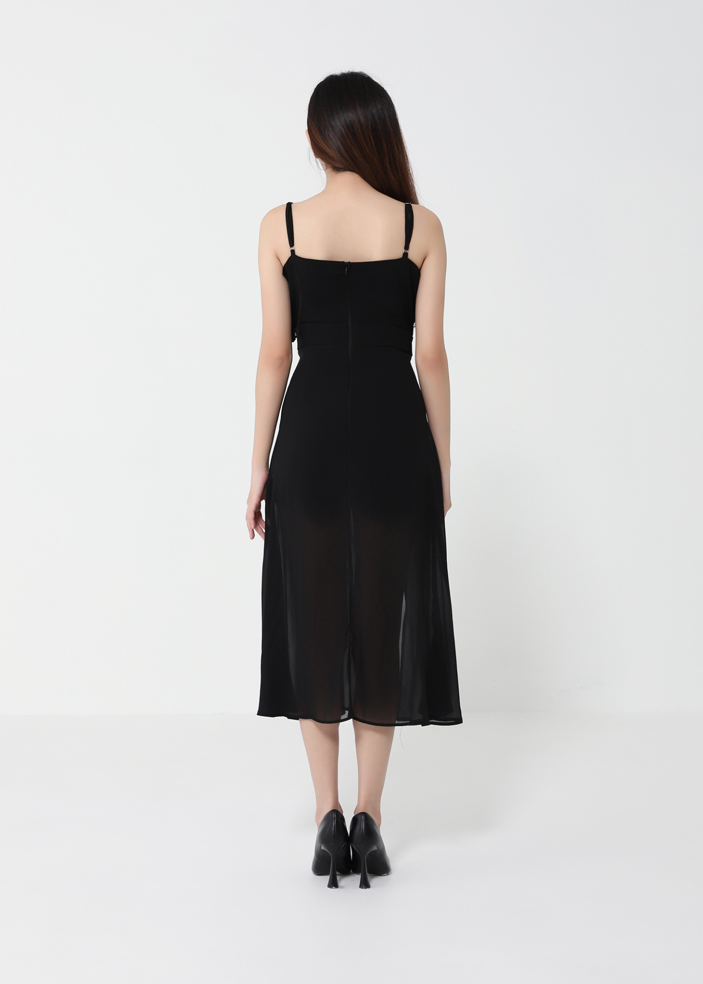 Sleeveless Chiffon Jumpsuit 40995