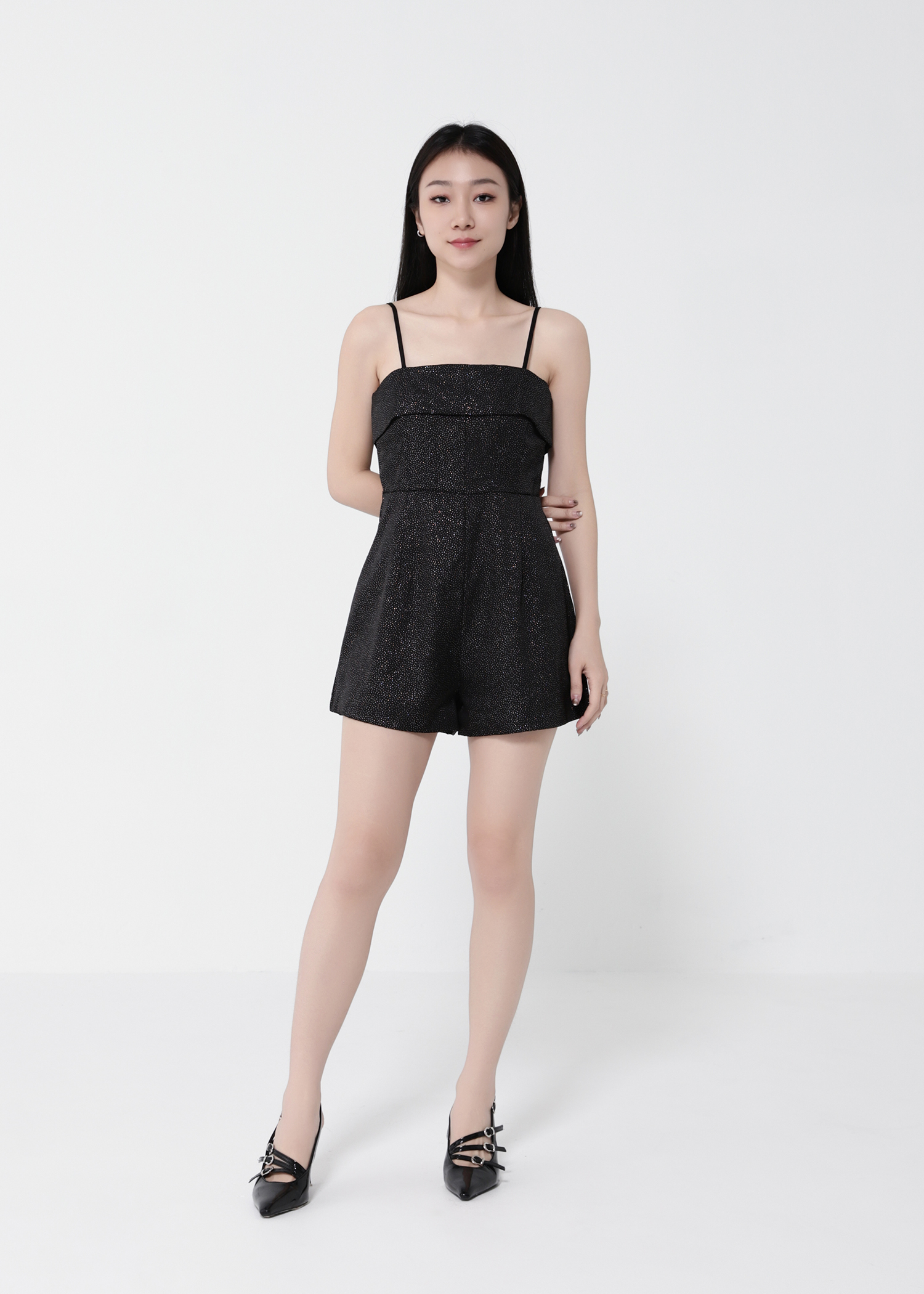 Sleeveless Side Pocket Jumpsuit 41052