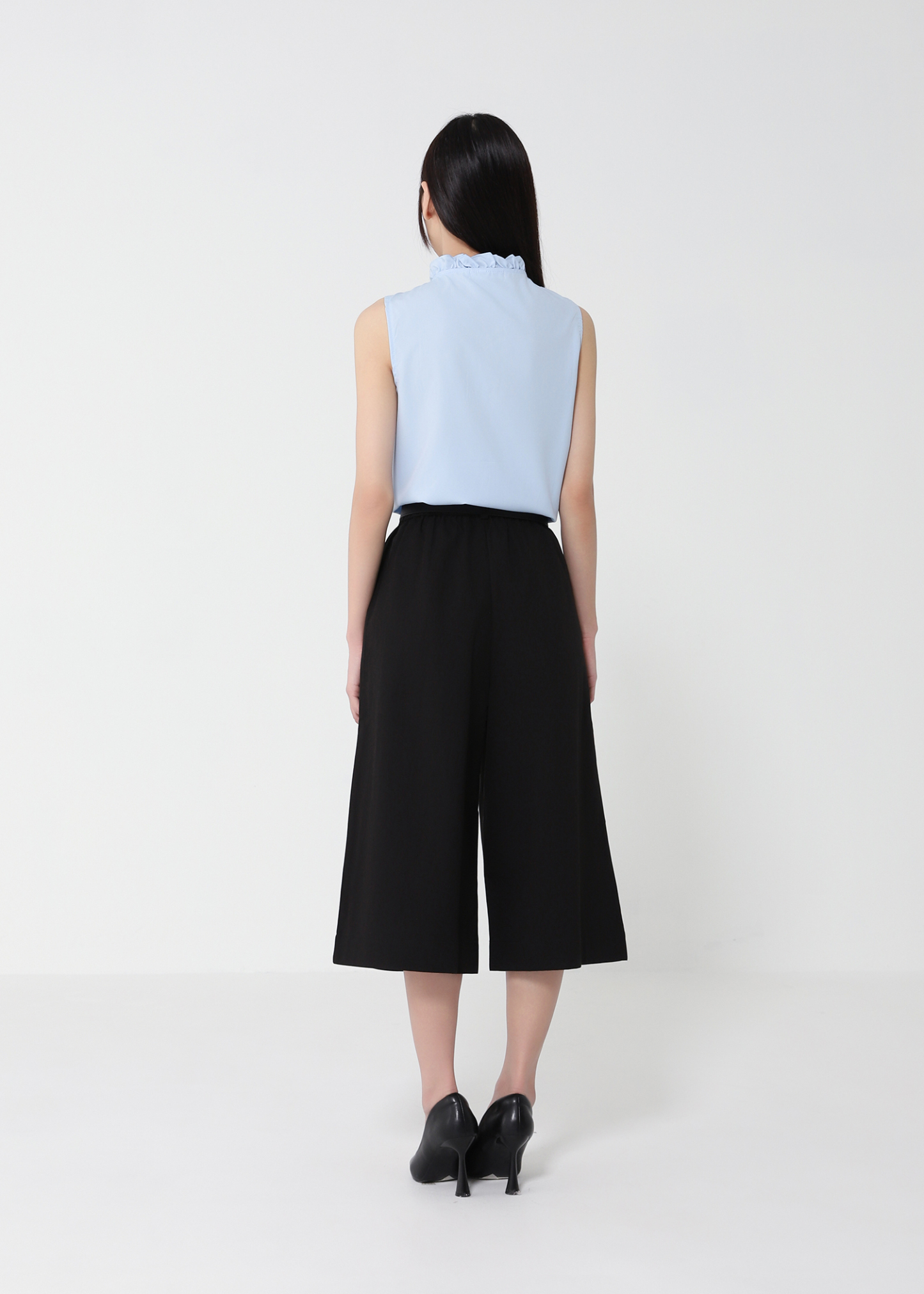 High Waist With Belt Long Pant 49208