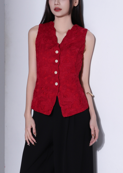 Elegant Lace Fitted Top DJ272