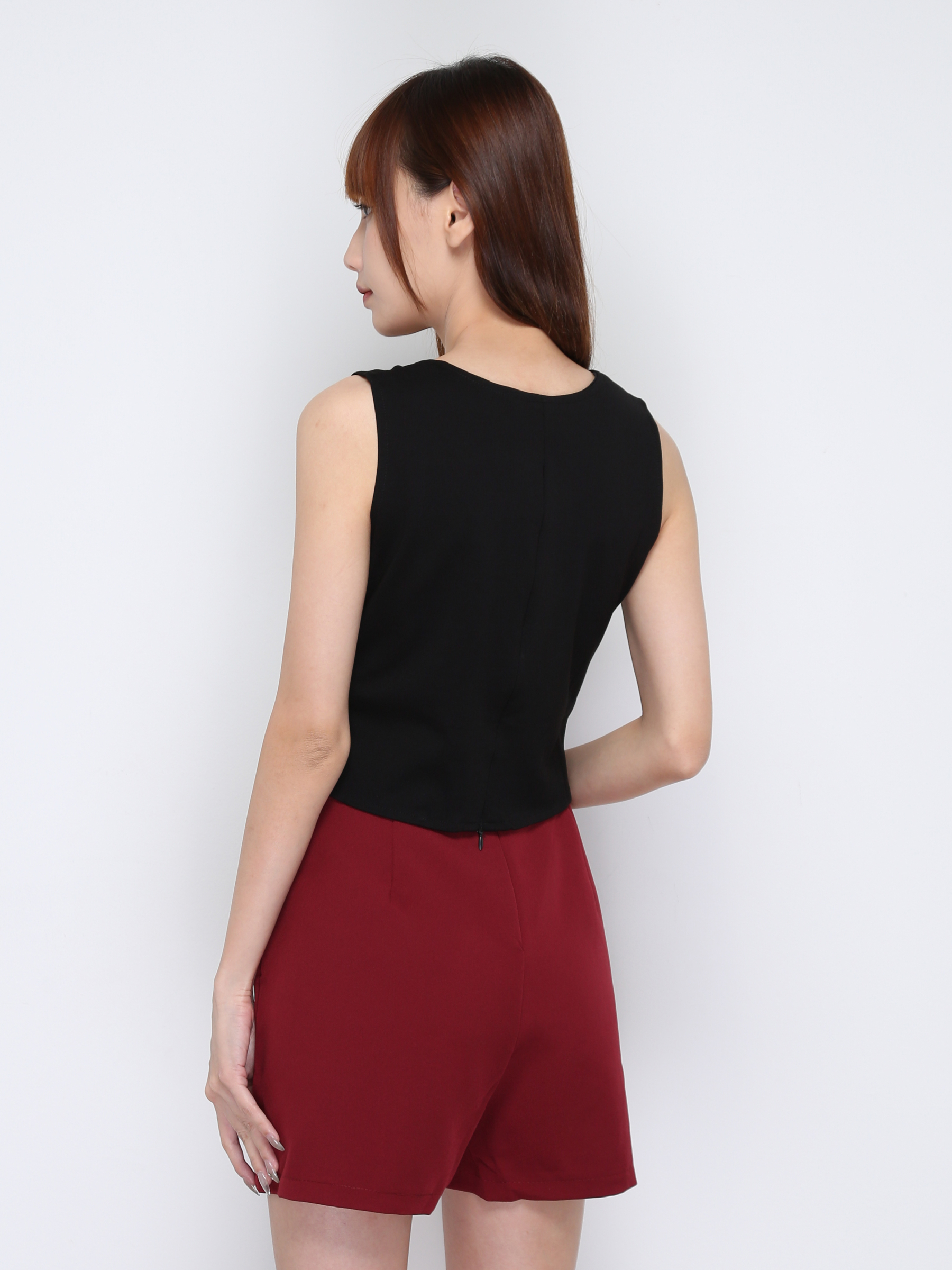 High Waist Basic Short Pants 17089