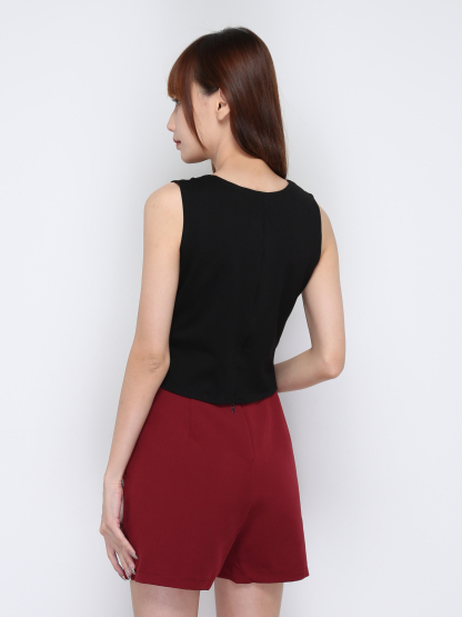 High Waist Basic Short Pants 17089