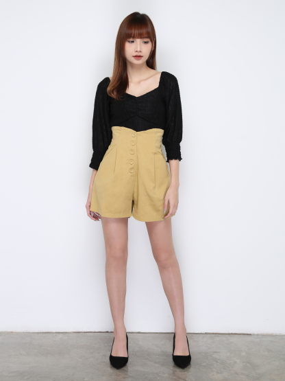 Sweetheart Neckline Chanel Pattern Top 17011