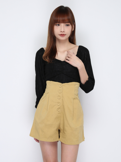 Sweetheart Neckline Chanel Pattern Top 17011