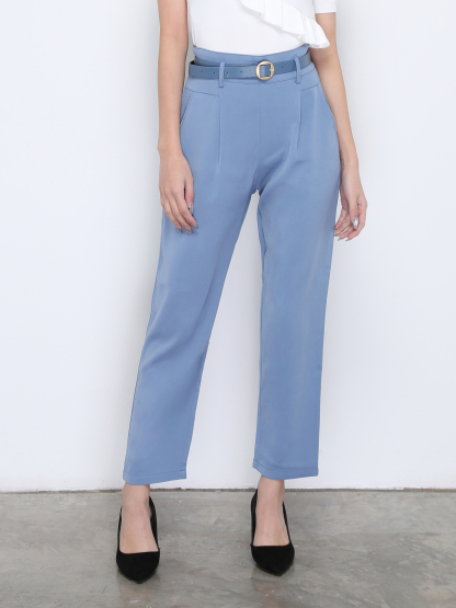 High Waist Formal Long Pants 17418