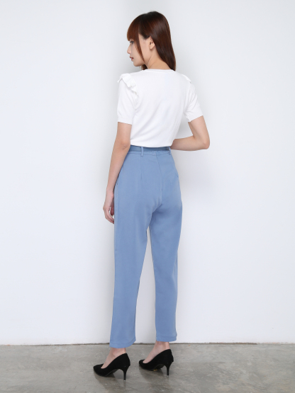 High Waist Formal Long Pants 17418