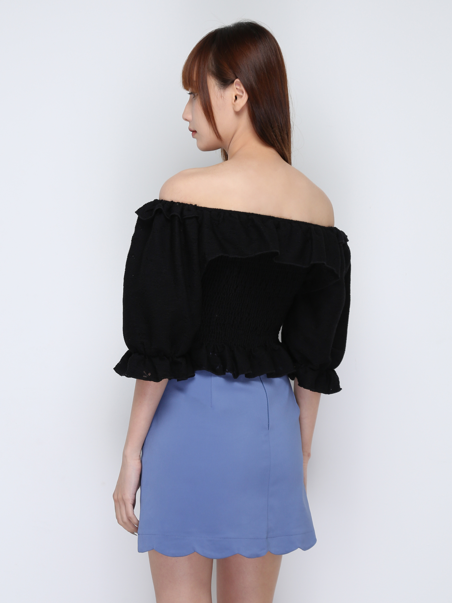 Off Shoulder Floral Top 17408