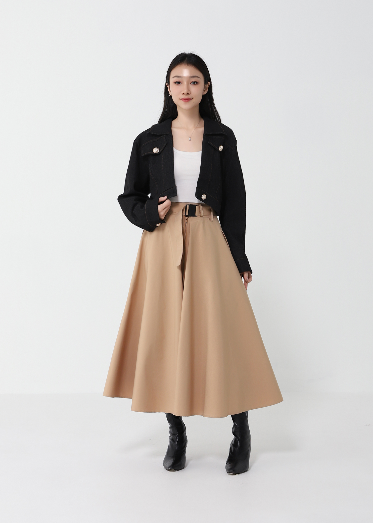 A Line SKirt 40809