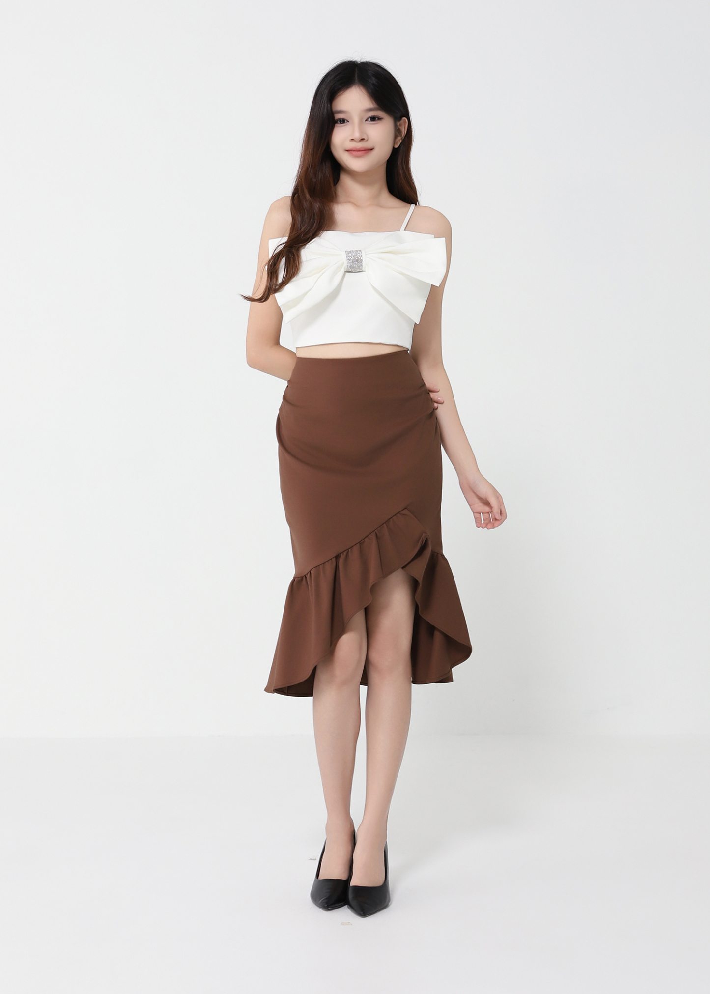 Ruffles Fish Tail Skirt 41952