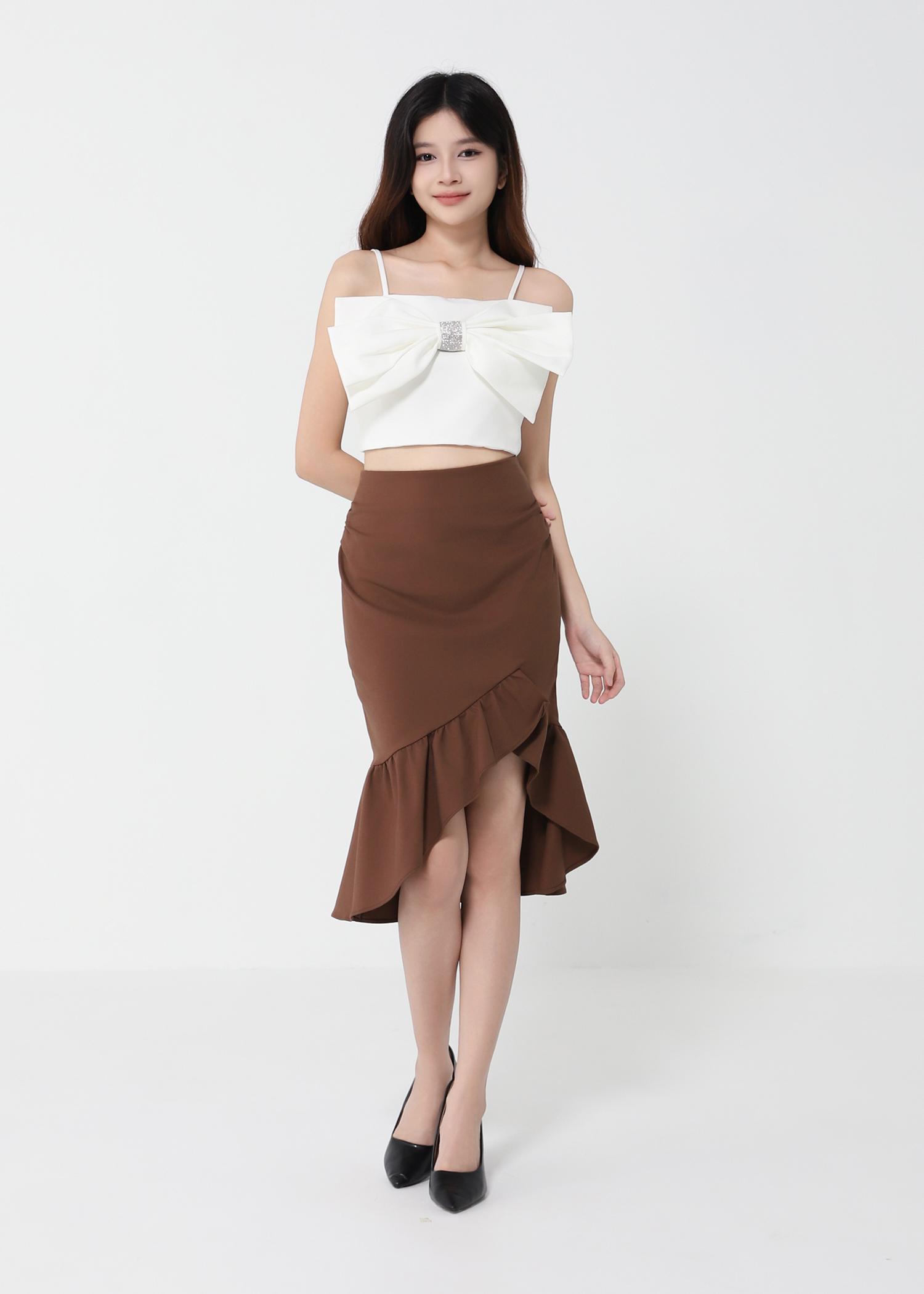 Ruffles Fish Tail Skirt 41952