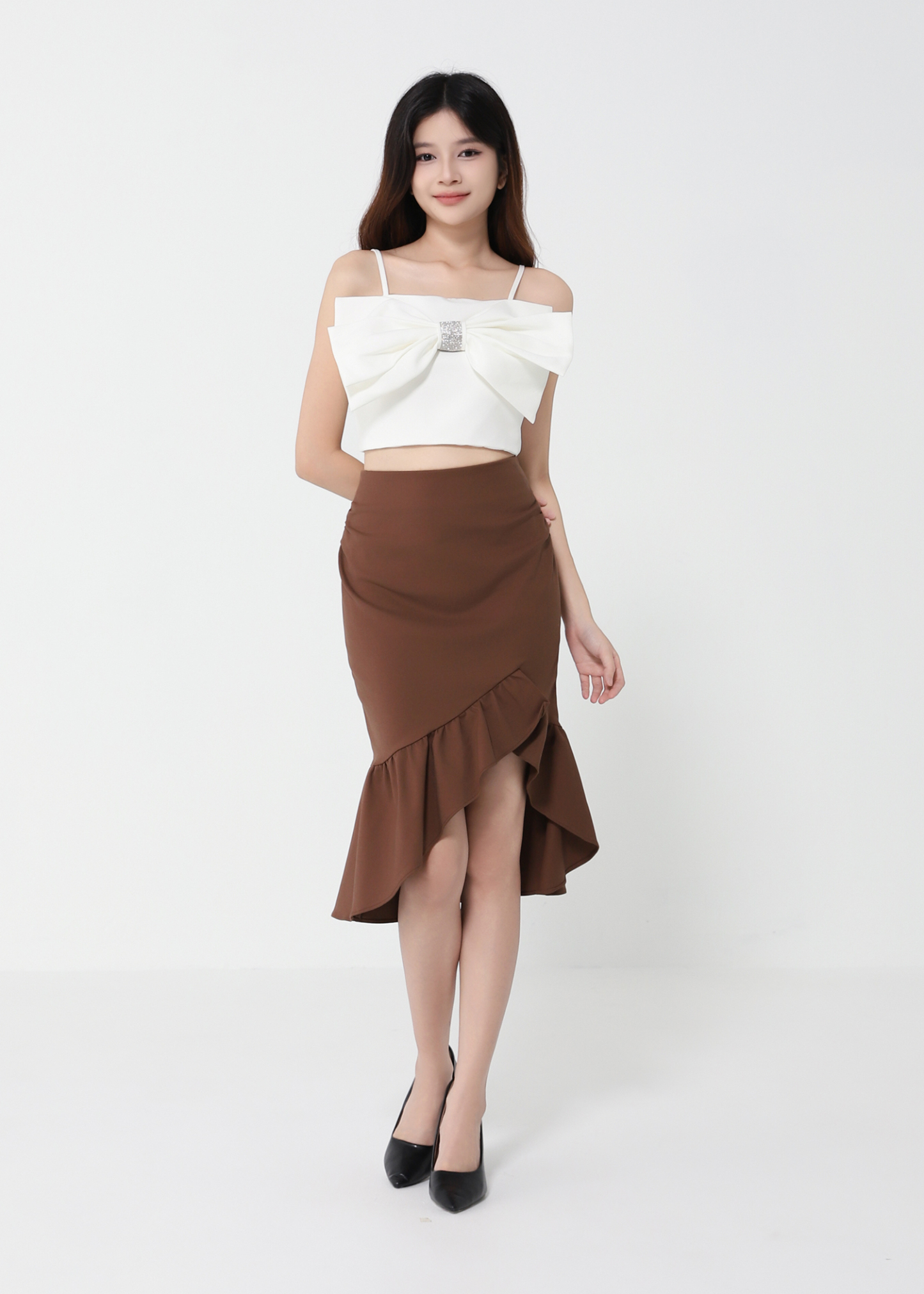 Ruffles Fish Tail Skirt 41952