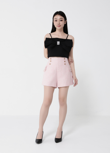 High Wiast Chanel Style Short Pants 41314