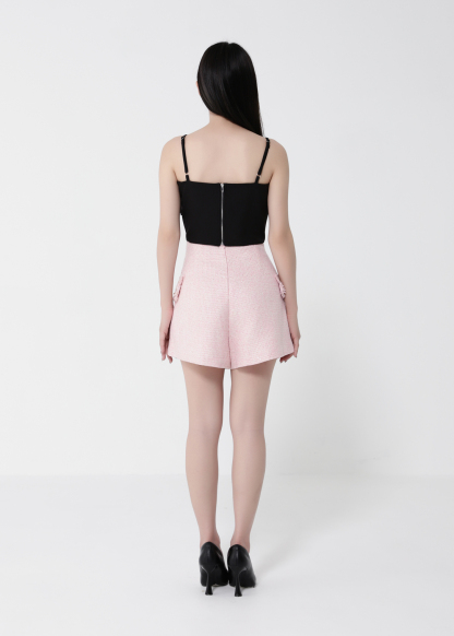 High Wiast Chanel Style Short Pants 41314