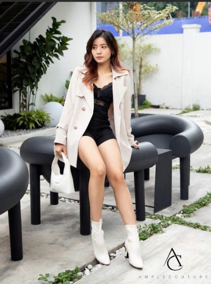 High Waist Side Fake Pocket Short Pants 29155