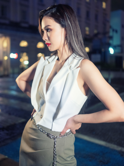 [PREORDER] Fake Two Piece Top AC803