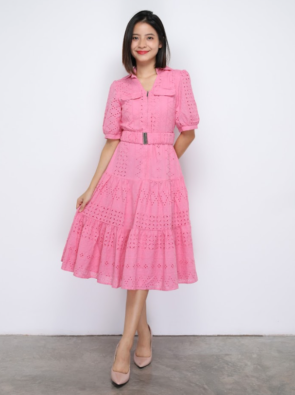 Eyelet Dress 34425