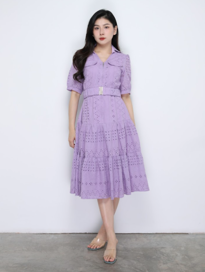 Eyelet Dress 34425