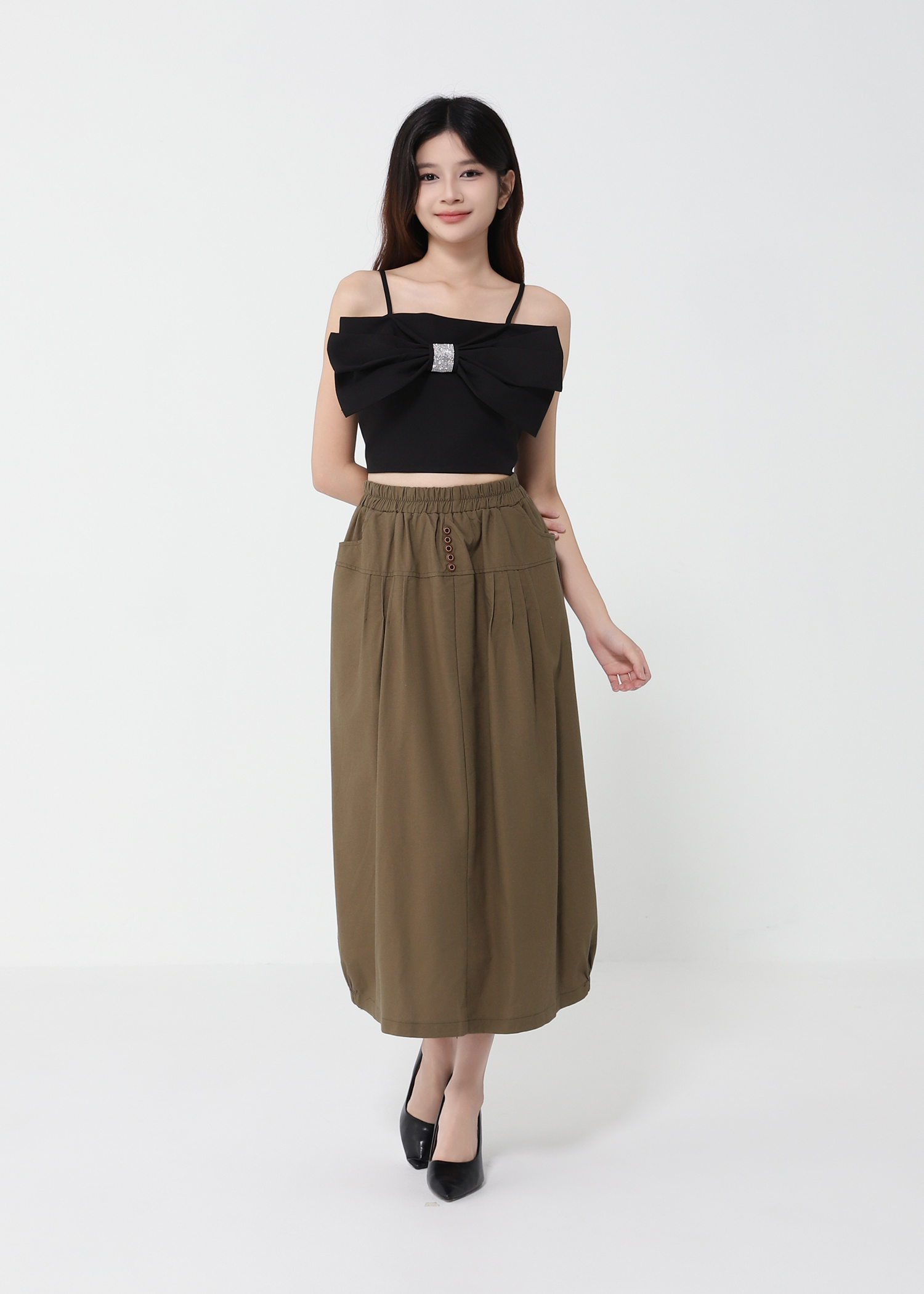 Side Pocket Skirt 41351