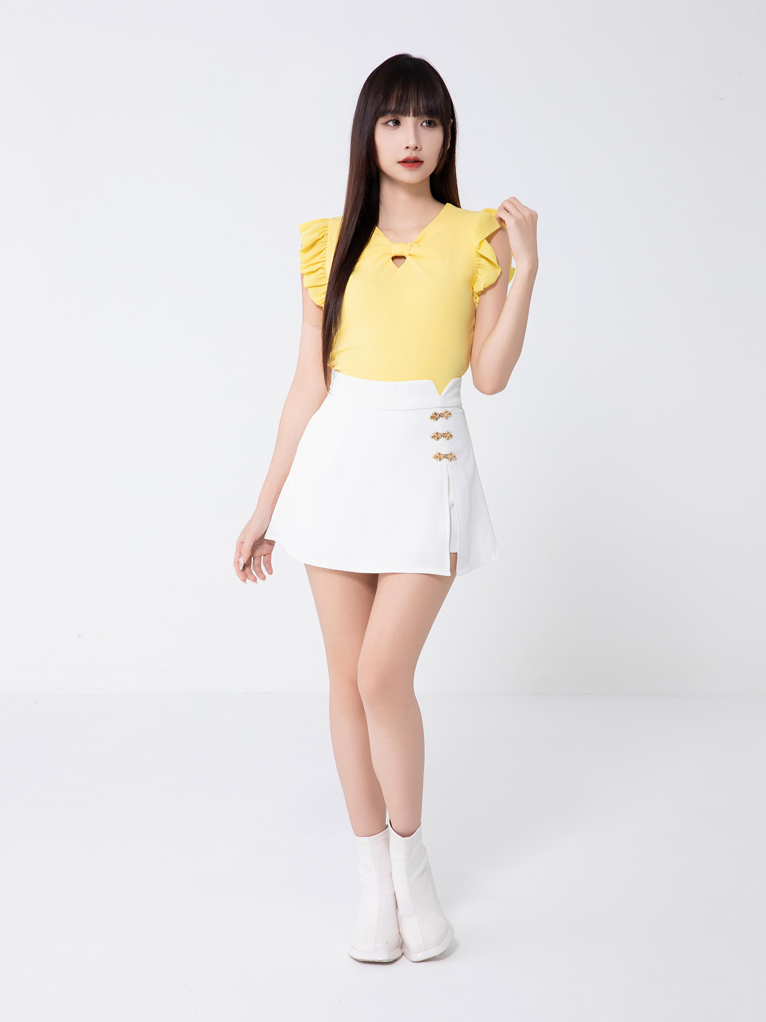 Butterfly Sleeve Top 46201