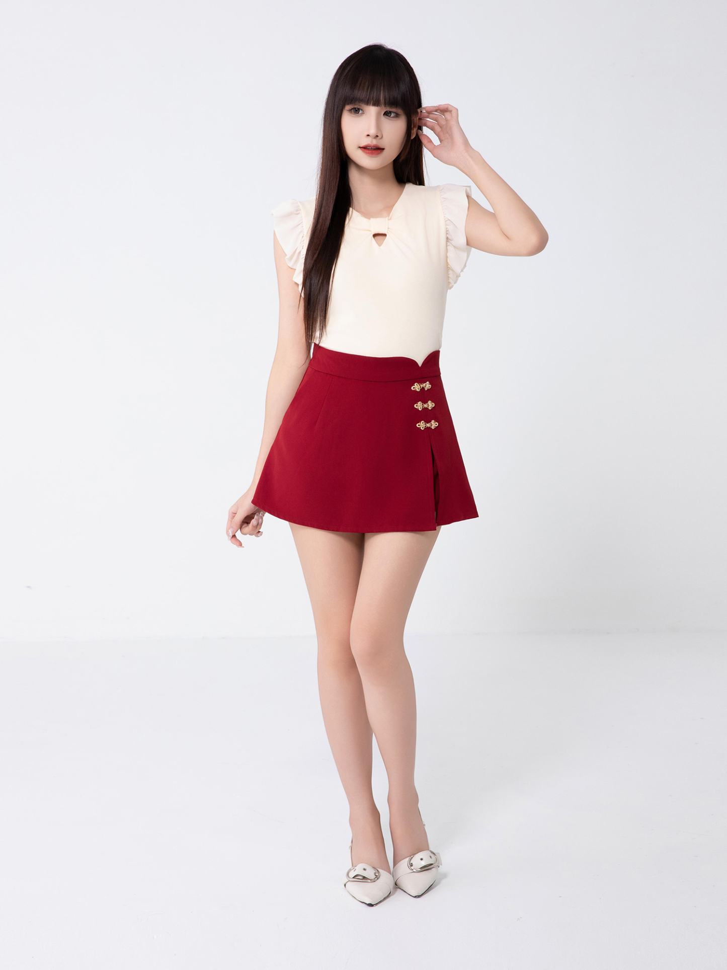 Butterfly Sleeve Top 46201