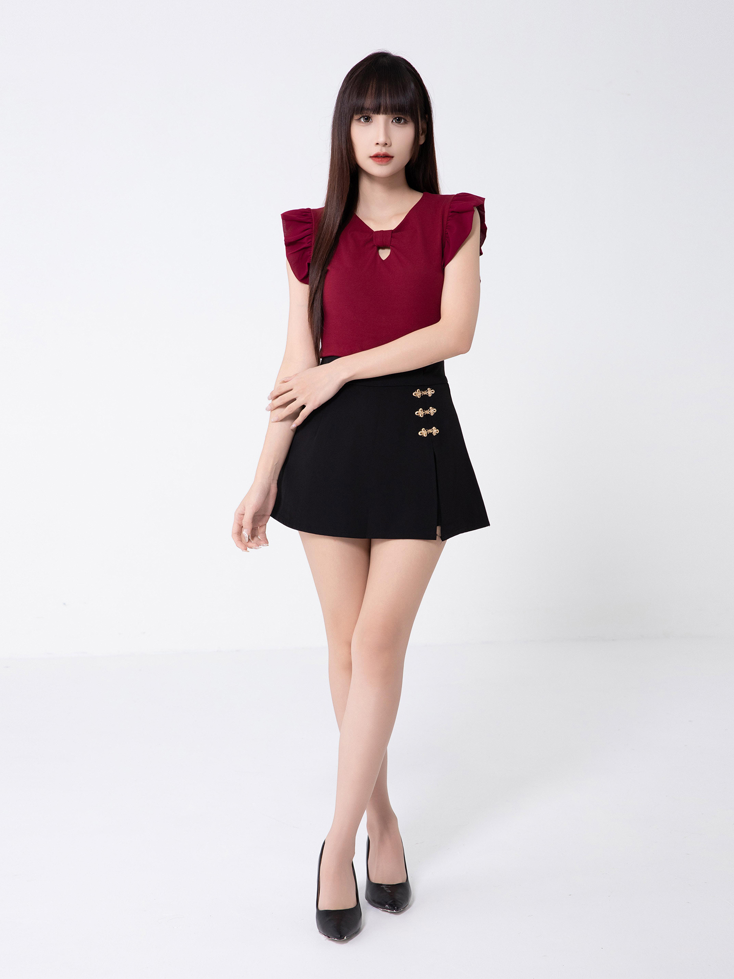 Butterfly Sleeve Top 46201