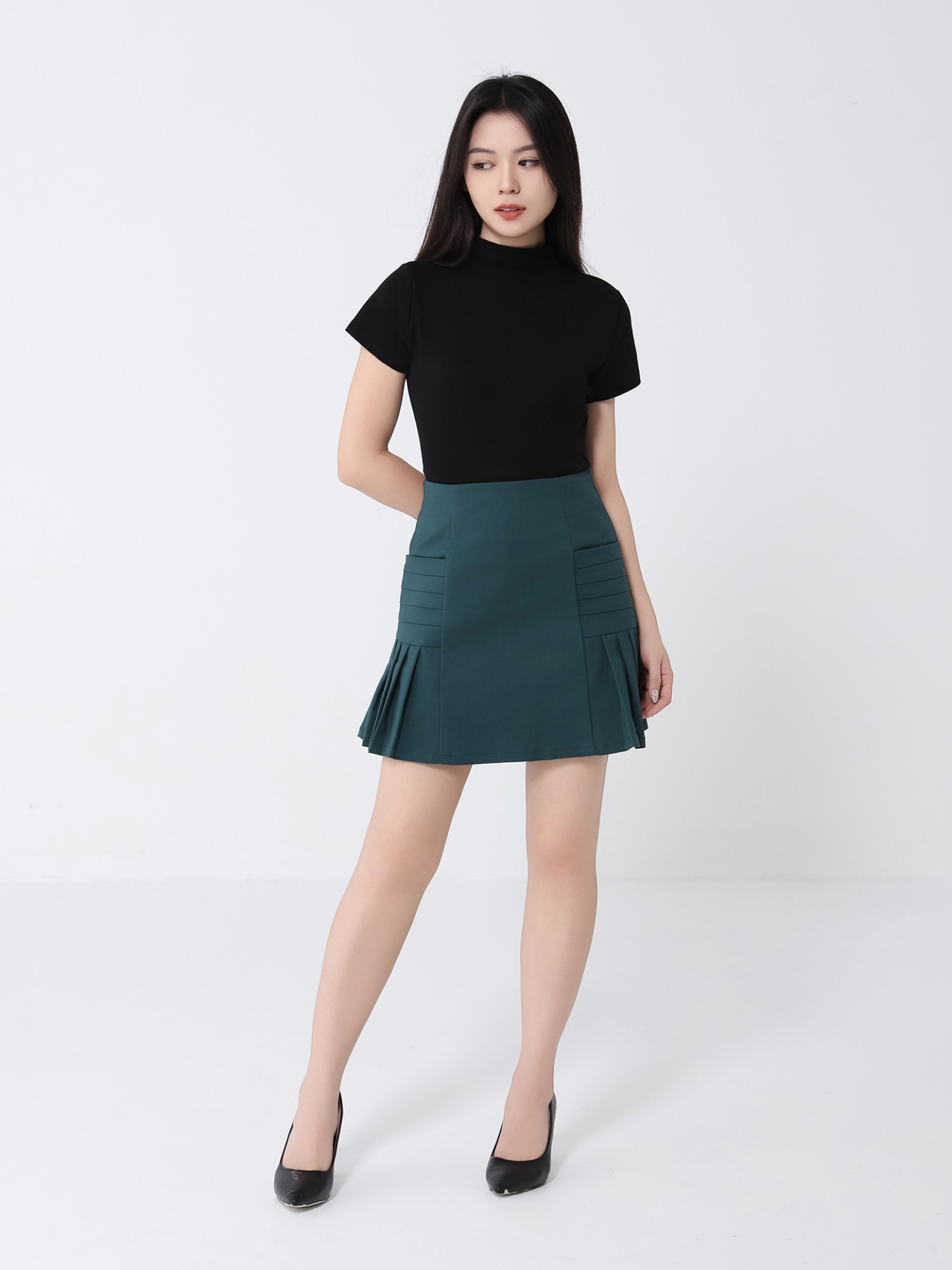 Turtle Neck Top 46254