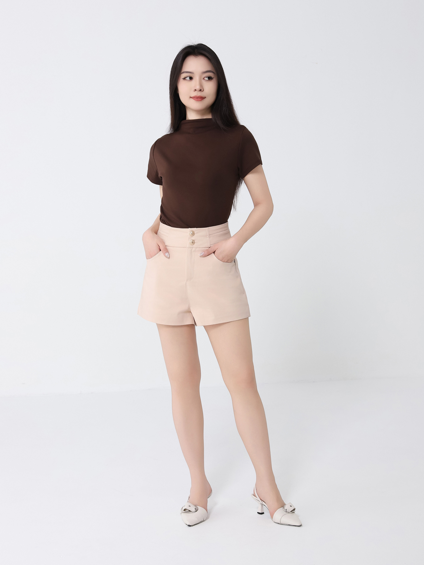 Turtle Neck Top 46254