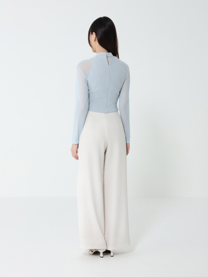 Net Sleeve Top 46569