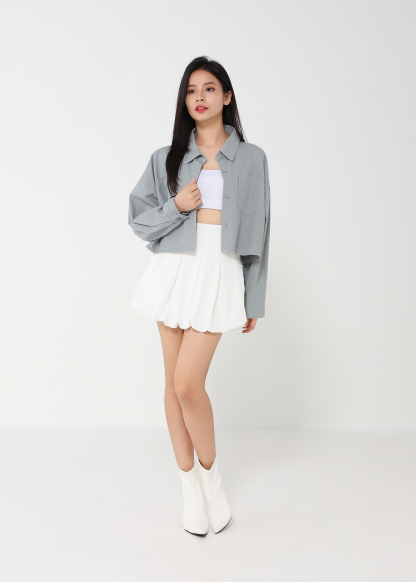 Front Button Top 46663