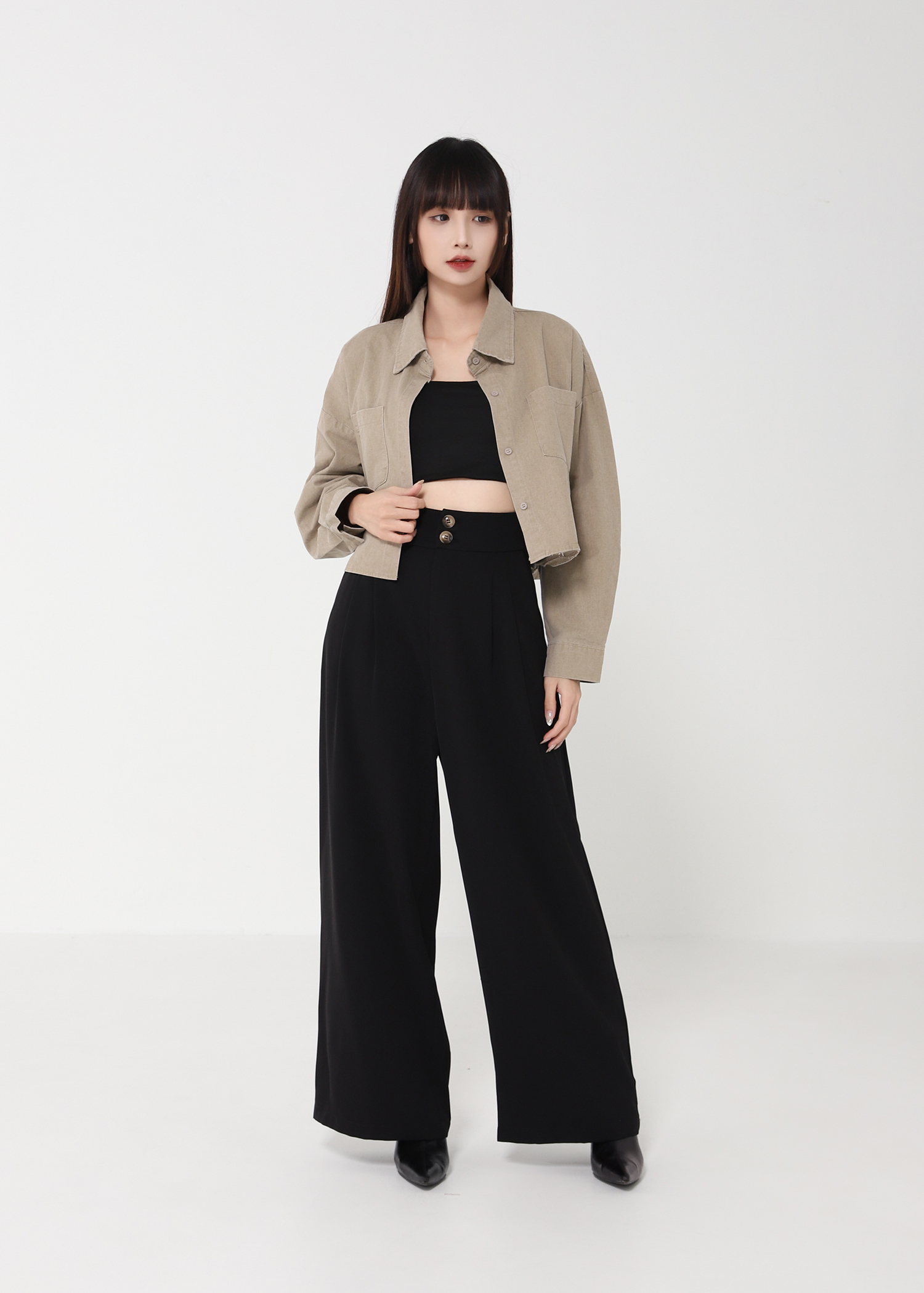 Front Button Top 46663