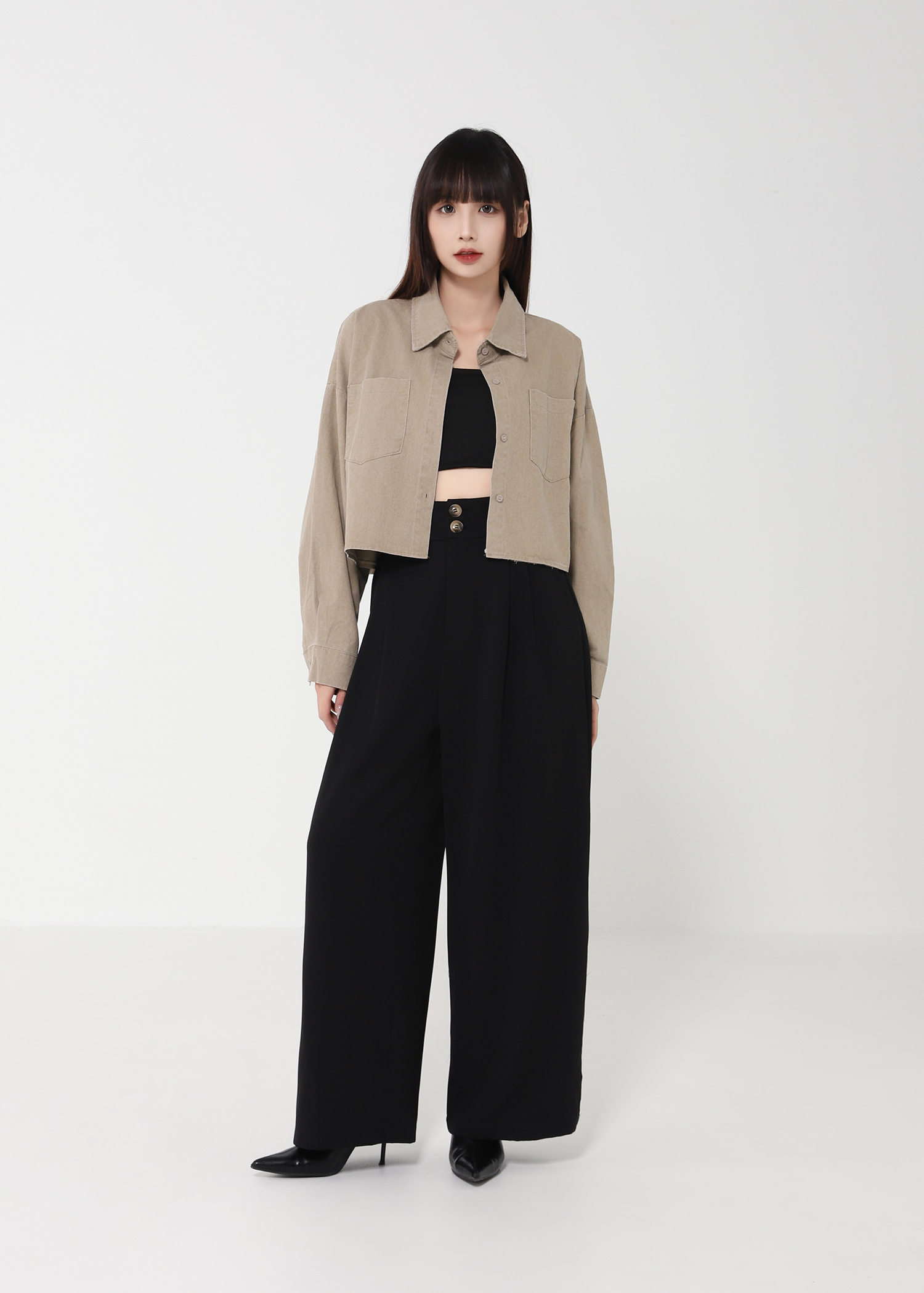 Front Button Top 46663