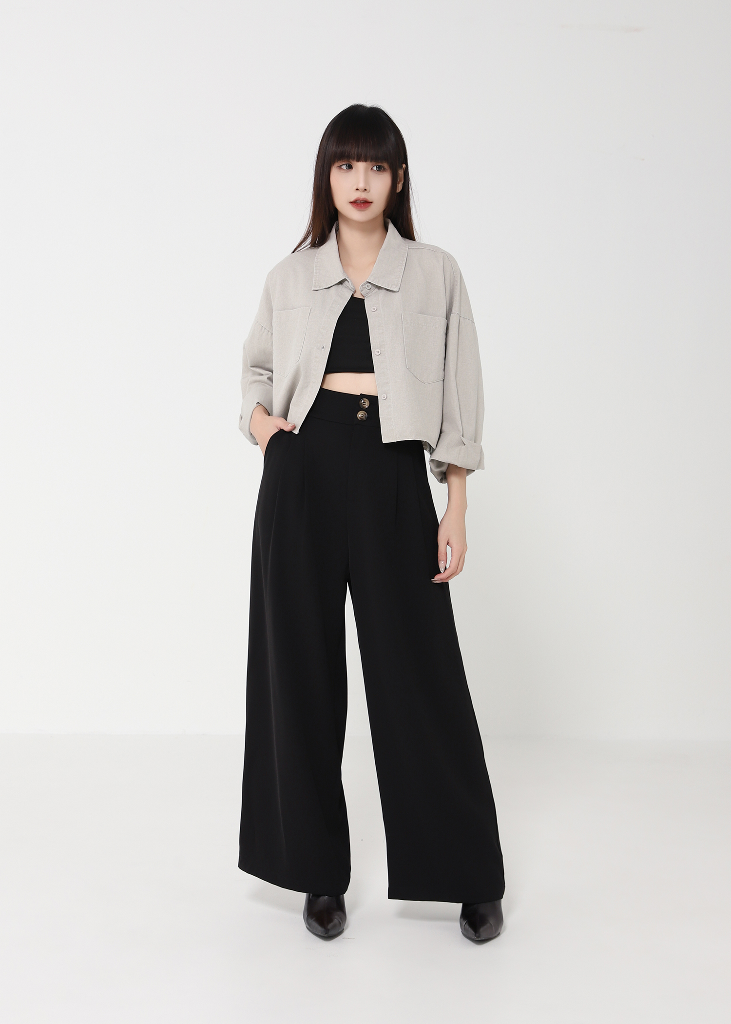 Front Button Top 46663