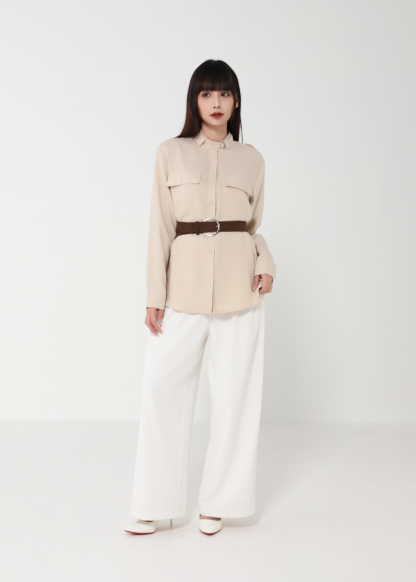 Linen Fabric Top 48382