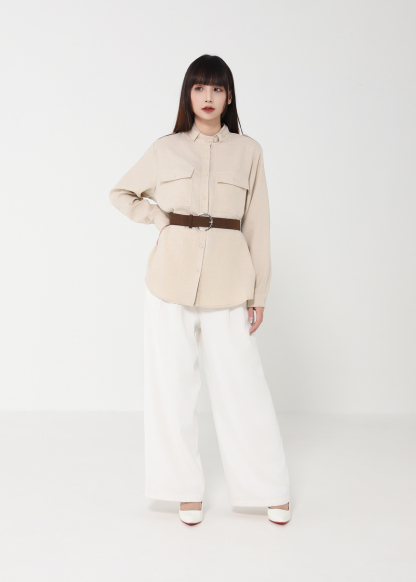 Linen Fabric Top 48382
