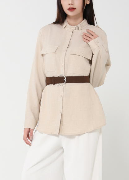 Linen Fabric Top 48382