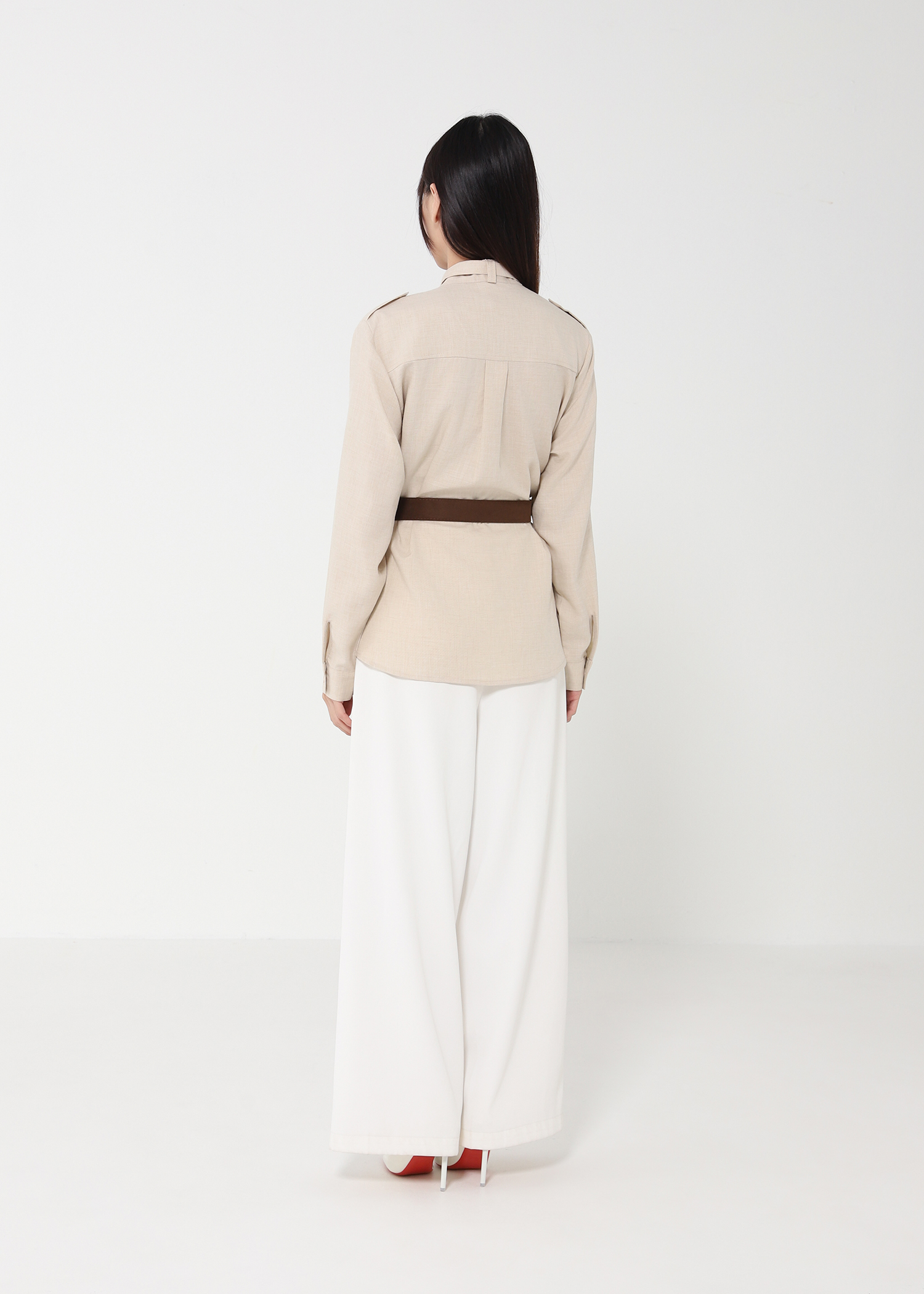 Linen Fabric Top 48382