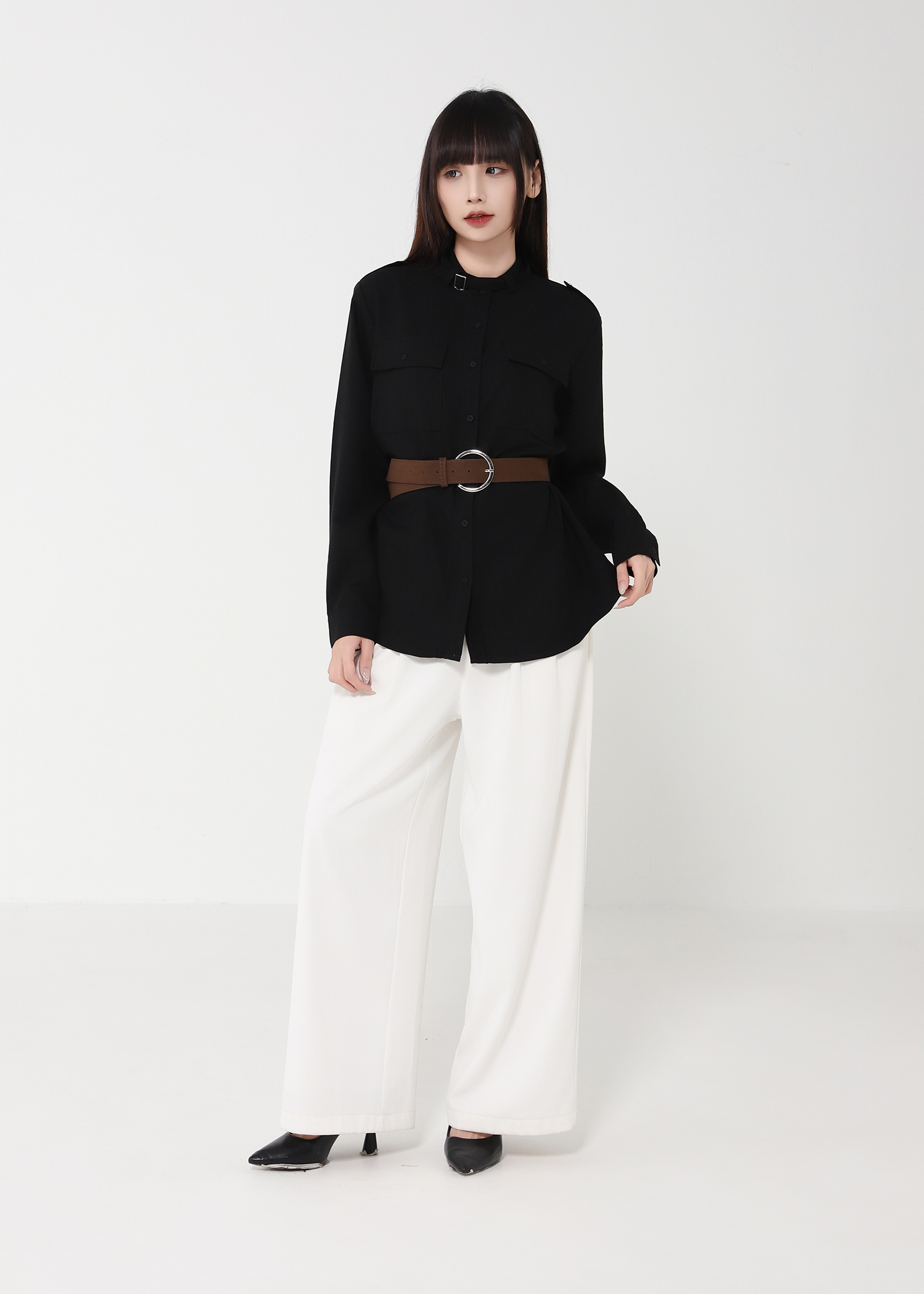 Linen Fabric Top 48382