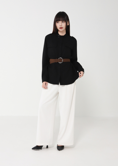 Linen Fabric Top 48382