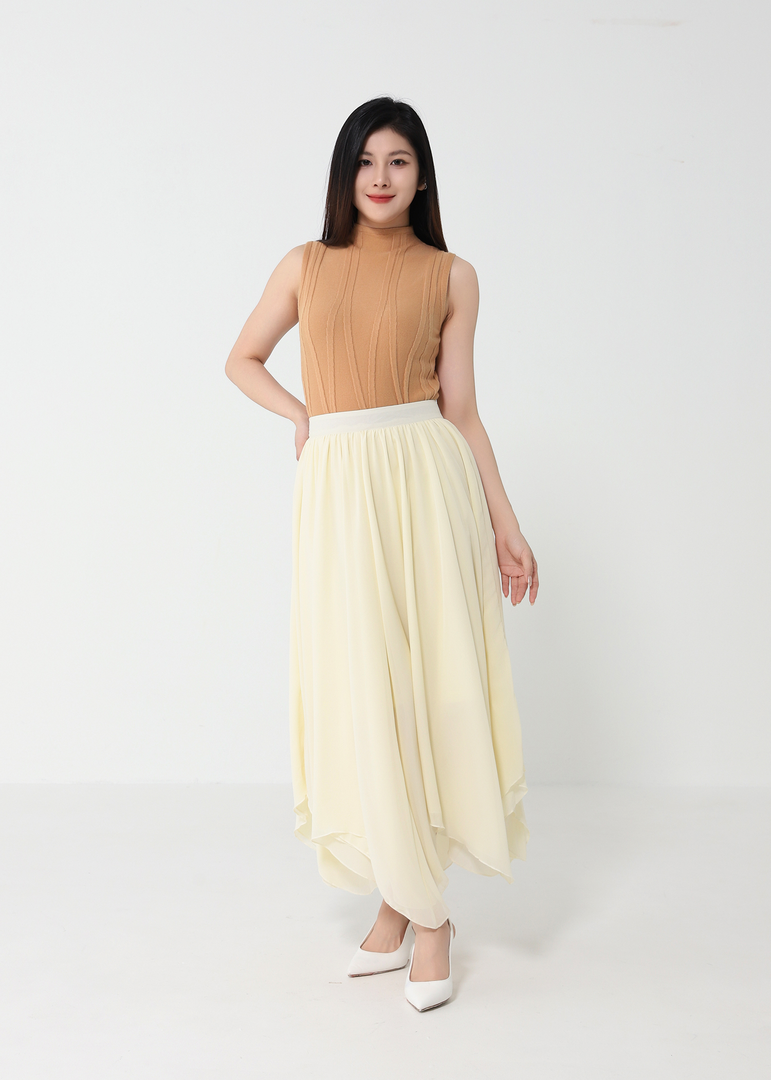 Chiffon Skirt 48525